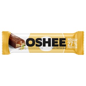 Oshee Protein Bar Vanilla Flavour & Caramel No Sugar Added 49G