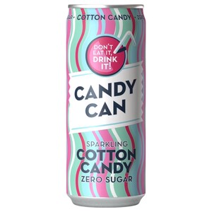 Candy Can Sparkling Drink Cotton Candy 330Ml