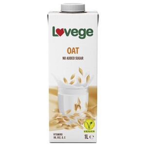 Lovege Oat No Added Sugar 1L