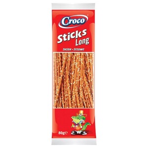 Croco Sticks Long Sesame 80G