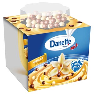 Danette Dessert Vanilla With Chocolate Balls 75G