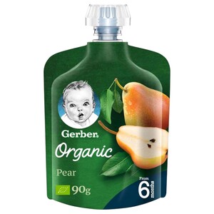 Gerber Pear Puree Organic 90G