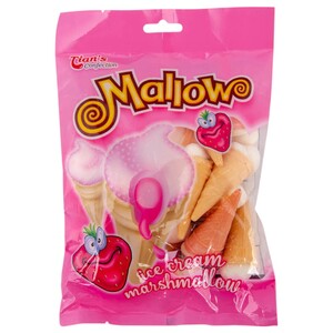 Tians Ice Cream Strawberry Marshmallow 100G