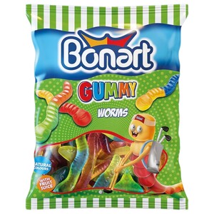 Bonart Gummy Worms 80G