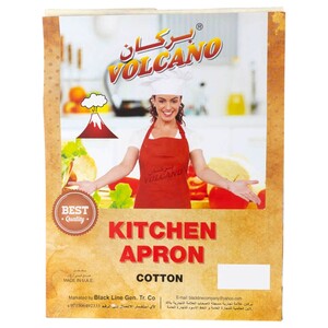 Volcano Kitchen Apron Cotton