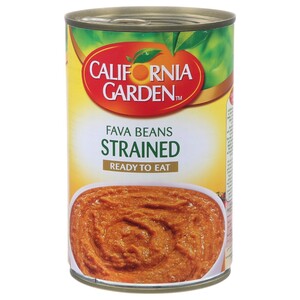 California Garden Fava Beans Strained 450G