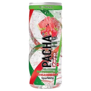 Pacha Sparkling Juice Watermelon & Strawberry Zero Sugar 250Ml