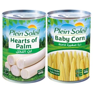 Plein Soleil Heart Of Palm 400G + Baby Corn 425G