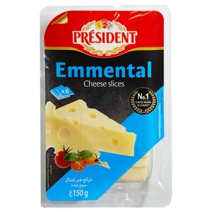 Président Cheese Emmental Sliced 150G