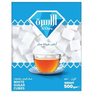 Al Osra White Sugar Cubes 500G