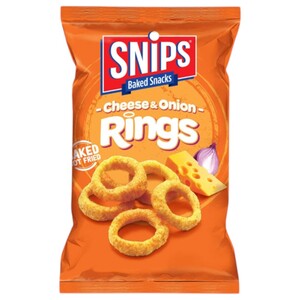 Snips Chips Rings Cheese & Onion 165G
