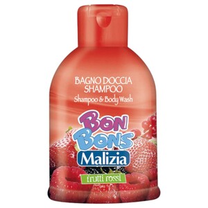 Malizia Bon Bons Shampoo & Body Wash Frutti Rossi 400Ml