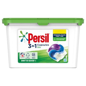 Persil Laundry Detergent Bio 15 Pods