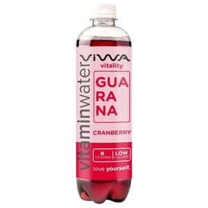 Viwa Vitamin Water Guarana Cranberry 600Ml