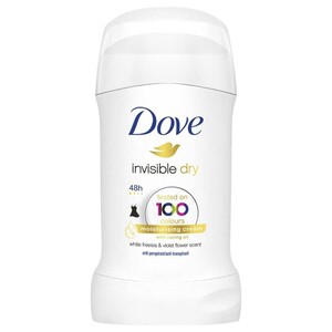 Dove Deodorant Stick Invisible Dry 40G