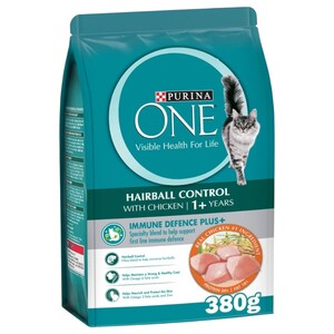 Purina One Hairball Control With Chicken 380G