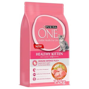 Purina One Healthy Kitten Chicken 1.2Kg