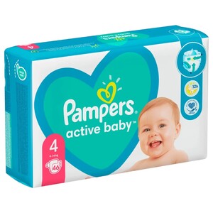 Pampers Active Baby Size 4 46 Pieces