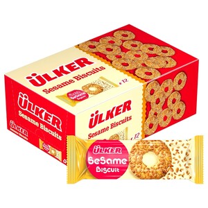 Ulker Sesame Biscuit 58G X12