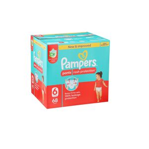 Pampers Baby Diaper Ml Pants Gb Size6 68'S