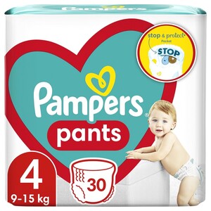 Pampers Diapers Pants Size 4 30 Pieces
