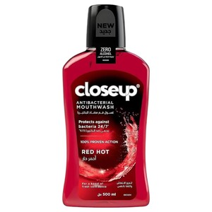 Close Up Antibacterial Mouthwash Red Hot 500Ml