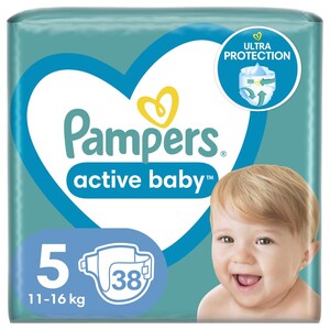 Pampers Active Baby Size 5 38 Pieces