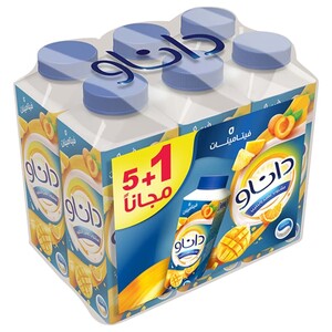 Danao Juice Drink With Milk 5 Vitamin 180Ml X6 5 + 1 Free