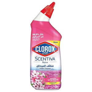 Clorox Scentiva Toilet Cleaner Japanese Spring Blossom 709Ml