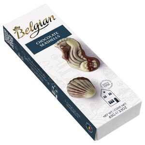 The Belgian Chocolate Seashells 65G