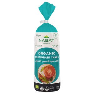 Nabat Multigrain Cakes Lightly Salted Organic 130G