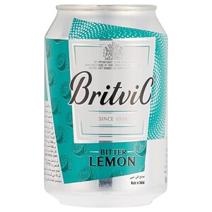 Britvic Bitter Lemon Can 300Ml