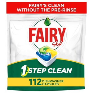 Fairy Auto Dishwash 1 Step Clean 112 Tabs