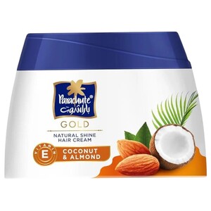 Parachute Hair Cream Gold Natural Shine Coconut & Almond 140Ml