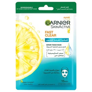 Garnier Skinactive Fast Clear Tissue Mask