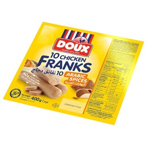 Doux Chicken Franks Arab Spices 400G
