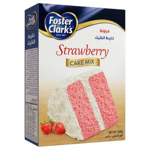 Foster Clark's Cake Mix Strawberry 500G
