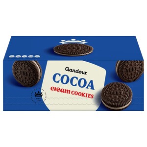 Gandour Cream Cookies Cocoa 38G X12