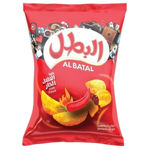 Al Batal Potato Chips Chili 110G