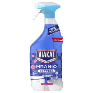 Viakal Express Spray Bath Flowers 800Ml