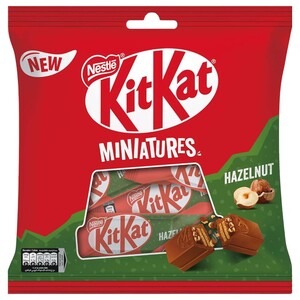 Kitkat Miniatures With Hazelnut 107G