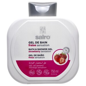 Sairo Bath & Shower Gel Strawberry Sensation 750Ml