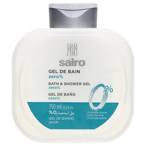Sairo Bath & Shower Gel Zero% 750Ml