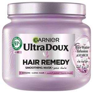 Ultra Doux Hair Remedy Smoothing Mask Rice Water Infusion & Starch 340Ml