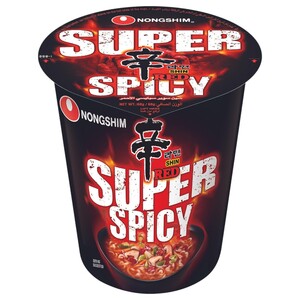 Nongshim Shin Red Noodles Super Spicy Cup 68G