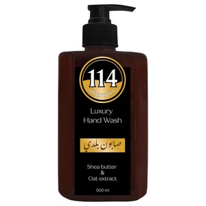 114 Amatoury Hand Wash Shea Butter & Oat Extract 500Ml