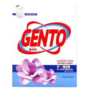 Gento Detergent Powder High-Sud Flower 2.25Kg