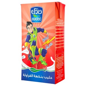 Nadec Uht Milk Strawberry 125Ml