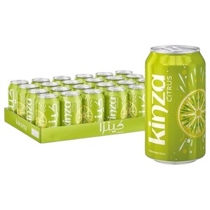 Kinza Carbonated Drink Citrus 360Ml X24