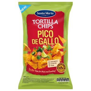 Santa Maria Tortilla Chips Pico De Gallo 185G